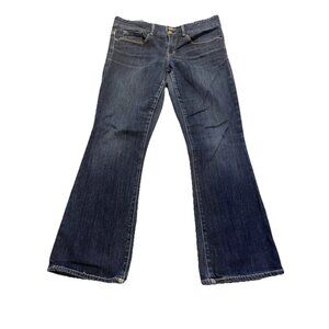 Gap 1969 Jeans women’s Sz‎ 26 *30x25* Mid-Rise Blue Perfect Boot Cowgirl Western